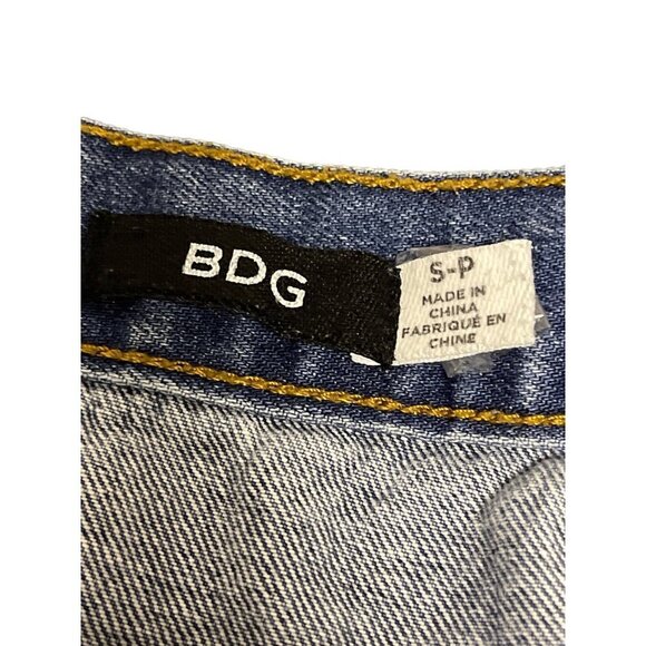 BDG Urban Outfitters Denim Blue Jean Mini Skirt A-Line Women's Size Small - Picture 6 of 7